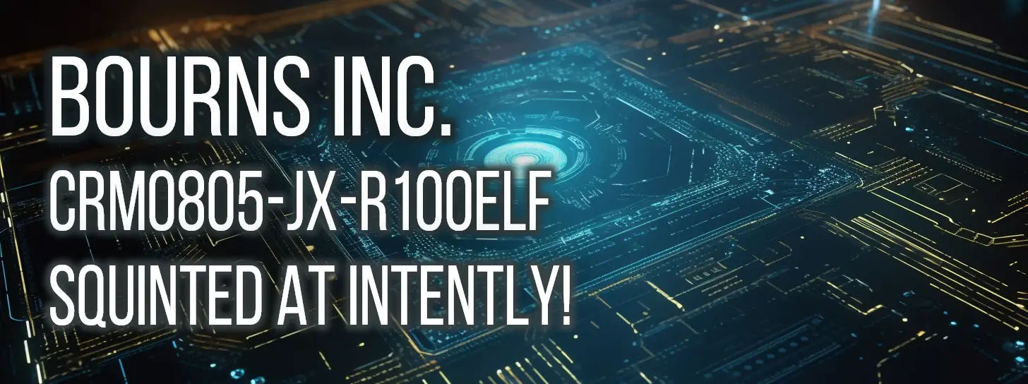 Bourns Inc.'s CRM0805-JX-R100ELF is an exceptional Thick Film Resistor that suits a wide variety of applications. This comprehensive technical review delves into its essential characteristics, as well as an in-depth comparison with similar products. From impedance to inductance, discover how this surface mount resistor's performance measures up to others in its class.