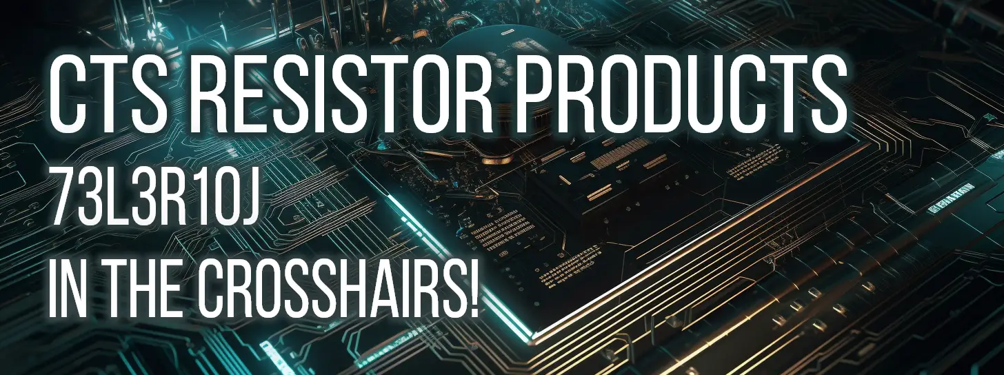 Dive into a comprehensive analysis of the 73L3R10J, a thick film 10-ohm resistor manufactured by CTS Resistor Products. This technical review covers crucial aspects such as impedance, resistance, inductance, and explores its performance for engineers to understand the benefits of this surface-mount component in an 0805 package. Delve into a comparative analysis against other resistors to make an informed decision on its suitability for your applications.