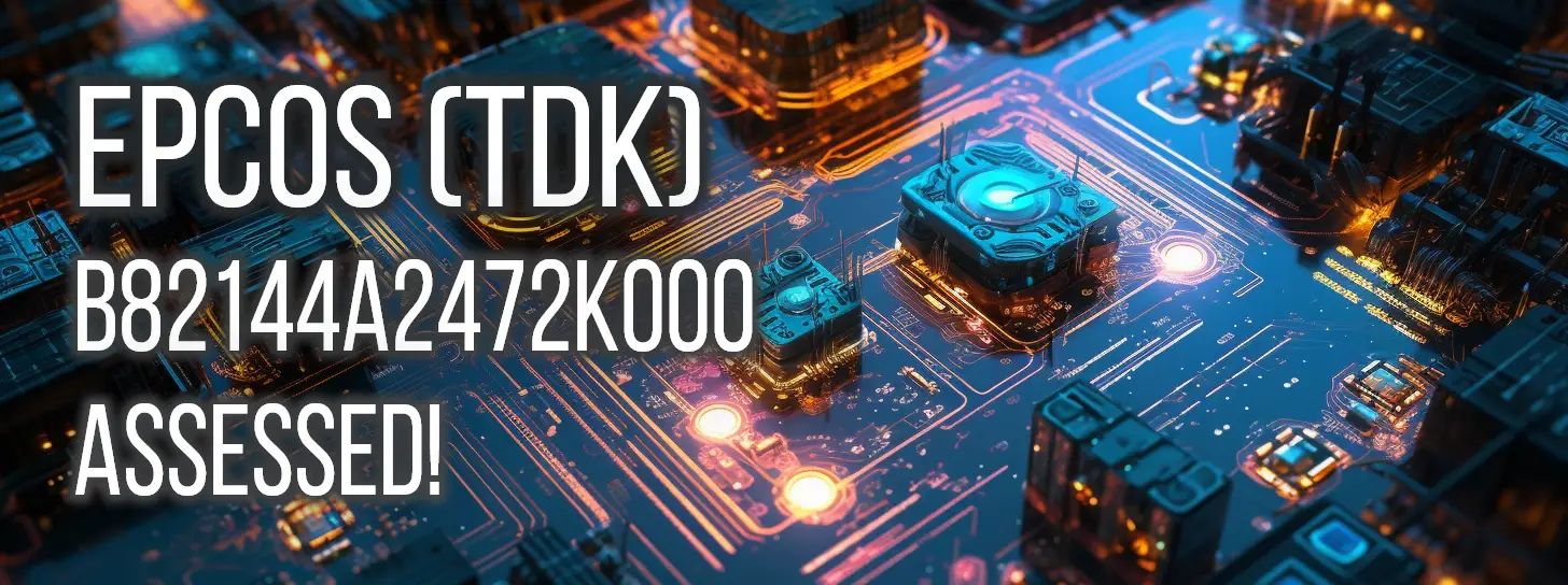 Explore the intricate details of the EPCOS (TDK) B82144A2472K000 wirewound inductor in our thorough performance analysis. Learn about its impedance, inductance, series resistance, and more as we put this 4.7μH inductor through a comprehensive comparative analysis. Engineers and circuit designers won't want to miss this engaging and insightful review.