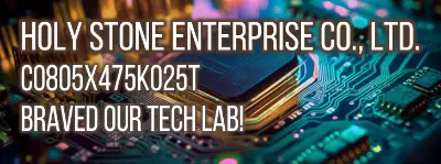 Explore the in-depth performance analysis of the Ceramic X7R Capacitor: C0805X475K025T from Holy Stone Enterprise Co., Ltd. This review includes impedance, capacitance, series resistance, dissipation factor, quality factor, and a comparative analysis.