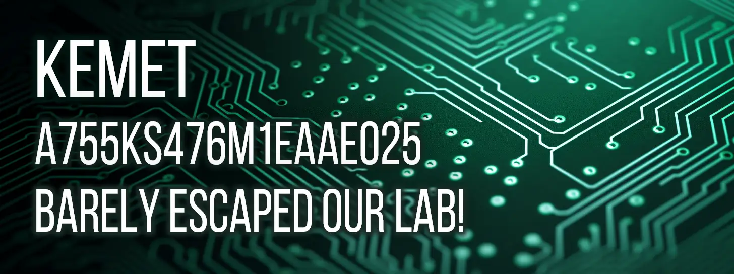 Discover the ins and outs of KEMET's A755KS476M1EAAE025 47μF Aluminum-Polymer: Polymer Capacitor in our comprehensive technical review. A must-read for electronics engineers seeking insightful details on impedance, capacitance, series resistance, and more. Stay ahead of the game by understanding how this component performs in an array of circuit applications!