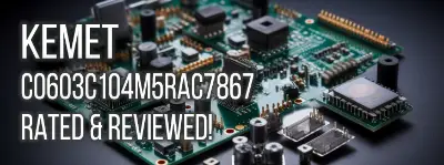 An impartial and comprehensive technical review analyzing the performance and characteristics of KEMET's C0603C104M5RAC7867 Ceramic X7R Capacitor.