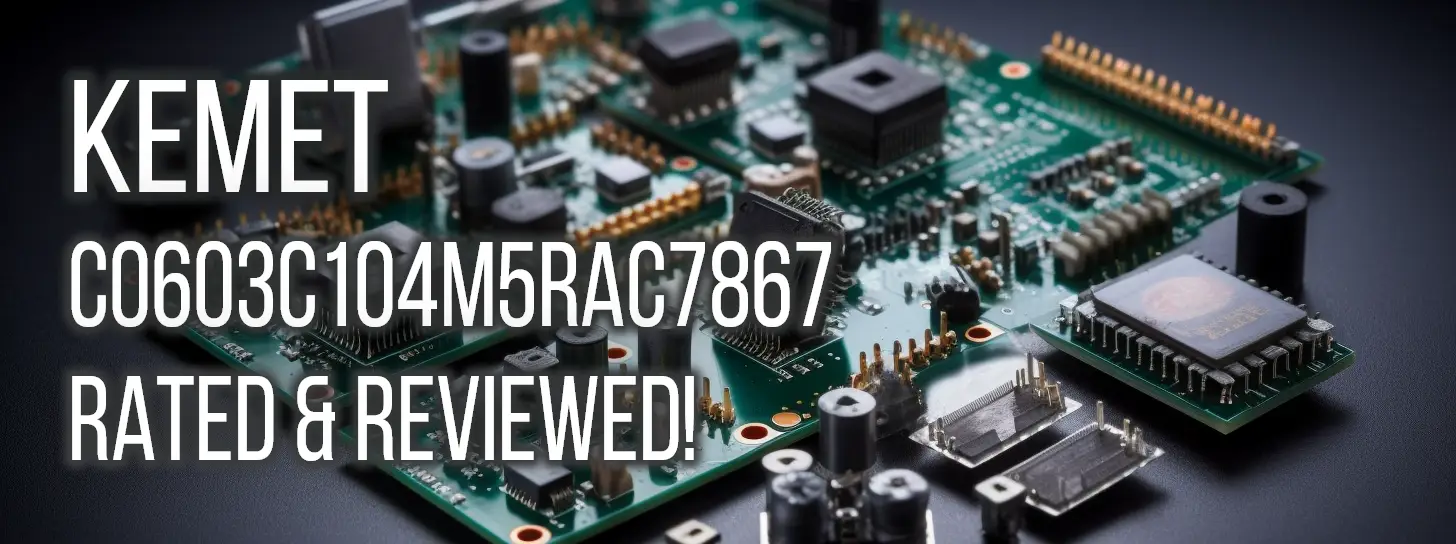 Attention electronics engineers: Get an in-depth look at KEMET's C0603C104M5RAC7867 Ceramic X7R Capacitor's performance through our unbiased technical review. Uncover the essential parameters like capacitance, impedance, series resistance, dissipation factor, and quality factor. Learn how it stands against competitors in the market.