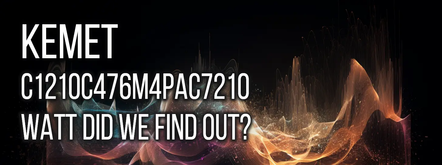 Are you looking for a ceramic capacitor for your specific circuit requirements? Delve deep into the technical aspects of KEMET's C1210C476M4PAC7210, a 47μF 16V Ceramic X5R Capacitor. Discover its performance on key parameters like impedance, series resistance, and quality factor. Let this in-depth review help you make an informed decision for your electronics design needs.