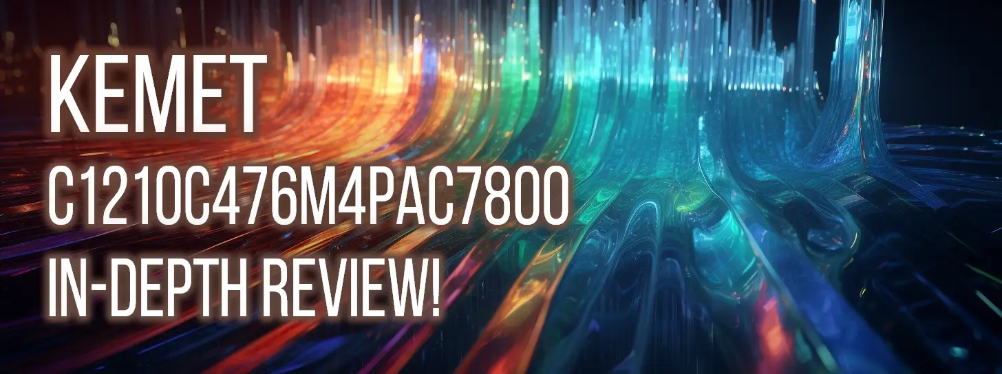 Curious about the performance of KEMET's X5R ceramic capacitor? This comprehensive review examines the C1210C476M4PAC7800, a 47μF, 16V surface mount capacitor. We cover key areas such as impedance, capacitance, series resistance, dissipation factor, quality factor, and provide a comparative analysis to help you make an informed decision for your application.