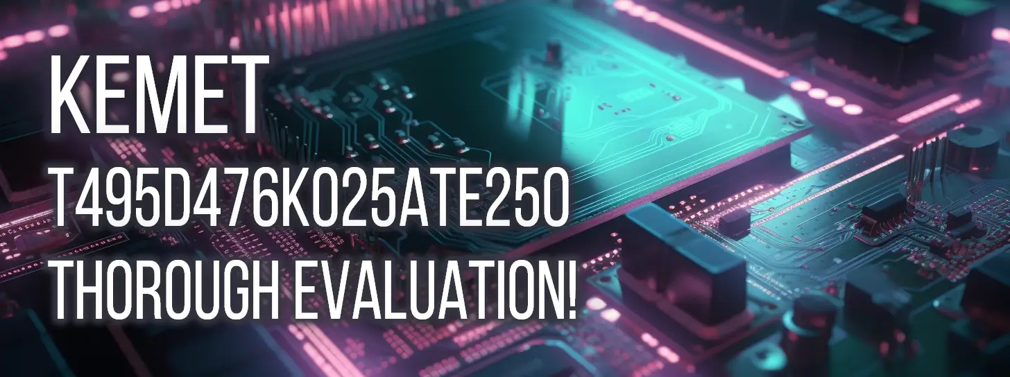 Discover an in-depth performance analysis of the KEMET T495D476K025ATE250 Tantalum Molded Capacitor in our latest technical review. Delve into crucial parameters such as impedance, capacitance, series resistance, and more to evaluate this component for your next power electronics project. With a comparative analysis of similar products on the market, make an informed decision on the ideal capacitor for optimum circuit performance.