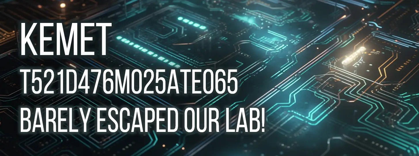 Are you looking for an in-depth review of the KEMET T521D476M025ATE065 Tantalum Polymer Capacitor for your next project? This comprehensive review covers the key features and analyses the performance of this capacitor in terms of impedance, capacitance, series resistance, dissipation and quality factor. Compare with other alternative options and make an informed decision for your circuits!