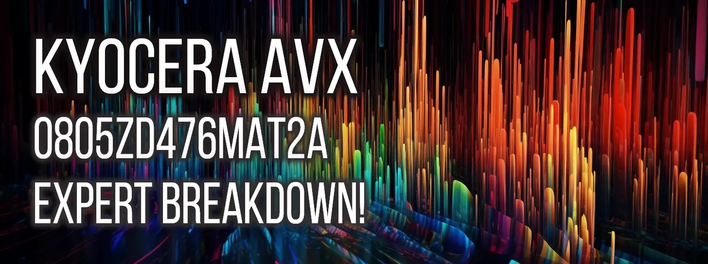 Discover the impressive performance of KYOCERA AVX's 0805ZD476MAT2A Ceramic: X5R Capacitor in this comprehensive technical review. Uncover the latest specifications and learn how this high-quality capacitor stands up to rigorous performance testing in Impedance, Capacitance, Series Resistance, Dissipation Factor, and Quality Factor. Engineers don't want to miss this captivating and informative review.
