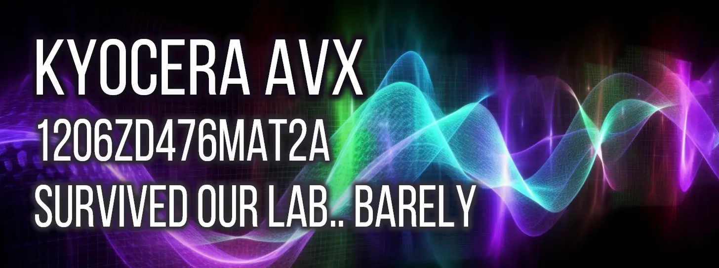 Dive into a comprehensive analysis of the KYOCERA AVX 1206ZD476MAT2A 47μF X5R ceramic capacitor, as we examine its performance from a wide range of perspectives such as capacitance, impedance, and series resistance. Make an informed decision as you evaluate every detail with certainty.