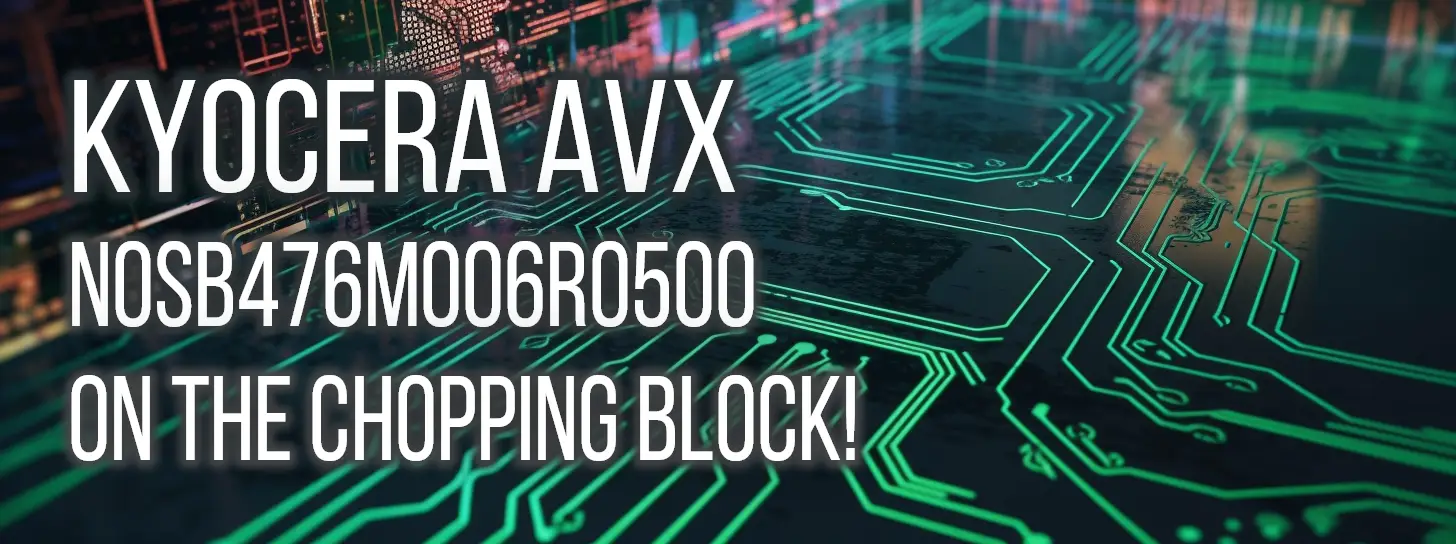 Discover the comprehensive performance analysis of the KYOCERA AVX NOSB476M006R0500 Niobium Oxide Capacitor in this detailed review. Our expert engineers delve into key parameters such as Impedance, Capacitance, Series Resistance, Dissipation Factor, and Quality Factor, providing invaluable insights for your next design project. Don't miss this thorough evaluation that compares this specific KYOCERA AVX capacitor to its competitors, helping you make well-informed decisions.