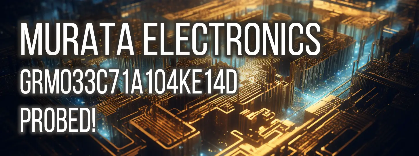 Explore our thorough performance analysis of Murata Electronics' GRM033C71A104KE14D X7S ceramic capacitor. Understand key characteristics, such as impedance, capacitance, series resistance, and more, to make the best decision for your circuit design requirements.