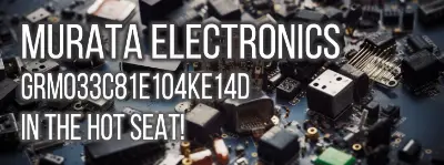 Explore the performance and specifications of the GRM033C81E104KE14D Ceramic: X6S Capacitor by Murata Electronics, analyzing impedance, capacitance, and more.