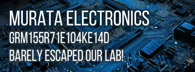 Explore an in-depth review of Murata Electronics GRM155R71E104KE14D capacitor: its performance, capacitance stability, and impedance characteristics - essential for engineers.