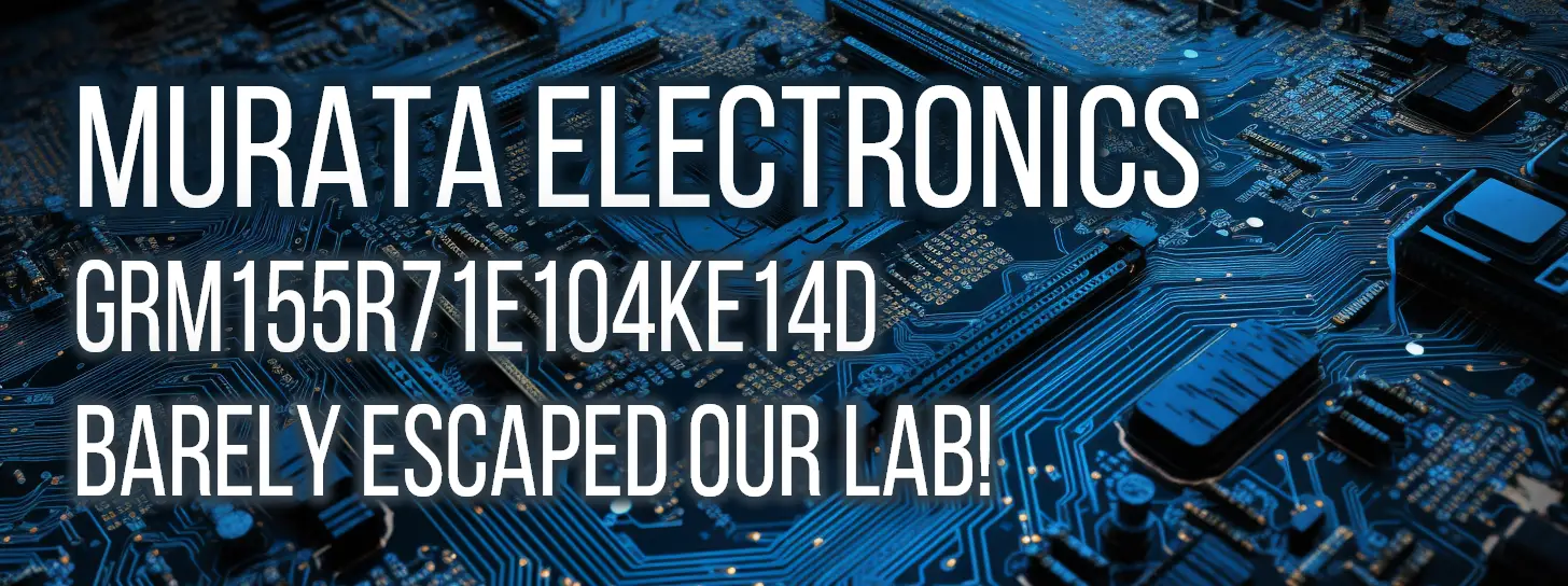 Discover the exceptional performance of Murata Electronics' GRM155R71E104KE14D capacitor in this comprehensive review. Discern factors such as the impedance, capacitance, series resistance, and more, providing valuable information crucial for electronics engineers. Dive into the comparative analysis that demonstrates how well the 100n X7R ceramic capacitor meets diverse circuit requirements.