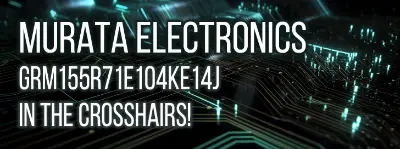 A comprehensive review of the performance characteristics of the Murata Electronics Ceramic: X7R Capacitor, GRM155R71E104KE14J, detailing its capabilities and suitability for use in electronic applications.