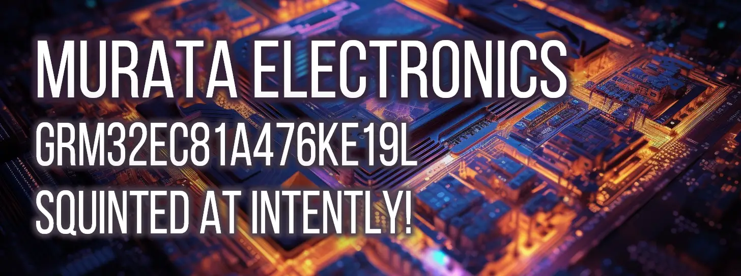 Unveiling the superior performance of the Murata Electronics GRM32EC81A476KE19L capacitor, we present valuable insights into its key attributes, and how it stands out among its competitors. Delve into our in-depth technical review as we artfully analyze its impedance, capacitance, series resistance, dissipation factor, and quality factor. Learn the true potential of this advanced ceramic capacitor with an X6S composition to make an informed decision.