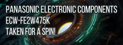 Discover the performance of Panasonic ECW-FE2W475K, a 4.7µF Metallized Polypropylene Film Capacitor with in-depth analysis on impedance, capacitance, series resistance, dissipation factor, and a comparative review.