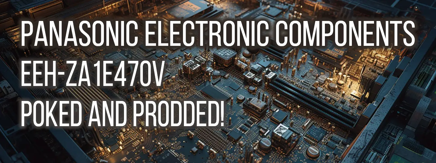 Dive into the captivating world of Panasonic's Aluminum-Polymer Hybrid Capacitor, while uncovering the performance of the EEH-ZA1E470V model. This smart choice offers a comprehensive analysis of its impedance, capacitance, series resistance, dissipation factor, and quality factor. Embrace a new perspective on this versatile component and explore its applications in various circuits.