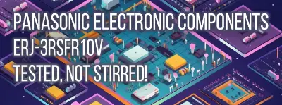 Explore the performance of Panasonic Electronic Components ERJ-3RSFR10V, a 100m thick film surface-mount resistor with a 0603 (1608 metric) package.