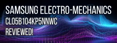 In-depth technical review and performance analysis of Samsung Electro-Mechanics' CL05B104KP5NNWC, a Ceramic X7R Capacitor with 100n value. A must-read for electronics engineers considering this capacitor for their circuit designs.