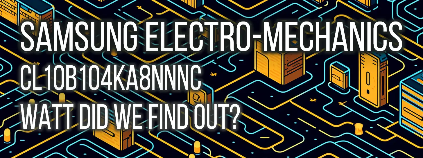 Get the objective, detailed, and transparent analysis of Samsung Electro-Mechanics' CL10B104KA8NNNC ceramic capacitor. Unveil the performance secrets of this 100nF X7R capacitor with our comprehensive review, encompassing critical parameters including impedance, capacitance, series resistance, dissipation factor, and quality factor. Discover how this capacitor stands up against its competitors!