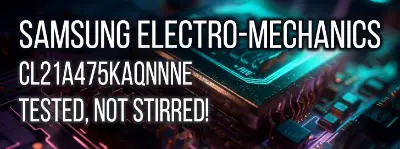 Get an in-depth review of the performance of Samsung Electro-Mechanics' CL21A475KAQNNNE, a 4.7μF Ceramic: X5R capacitor for use in critical circuits.