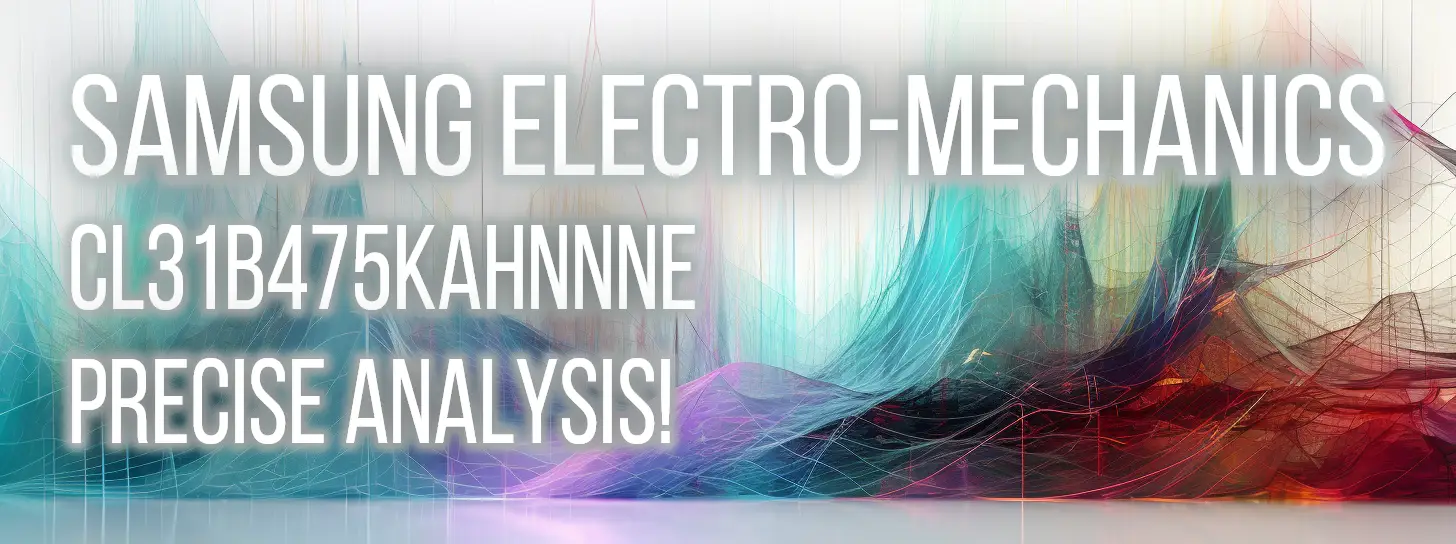 Discover the ins and outs of Samsung Electro-Mechanics' high-performance 4.7μF Ceramic: X7R Capacitor (CL31B475KAHNNNE). Expert analysis provides a comprehensive understanding of the component's capabilities in different scenarios, helping engineers to make well-informed decisions when incorporating it into circuit designs. Dive into our investigation of impedance, capacitance, series resistance, and other vital parameters to gain valuable insights.