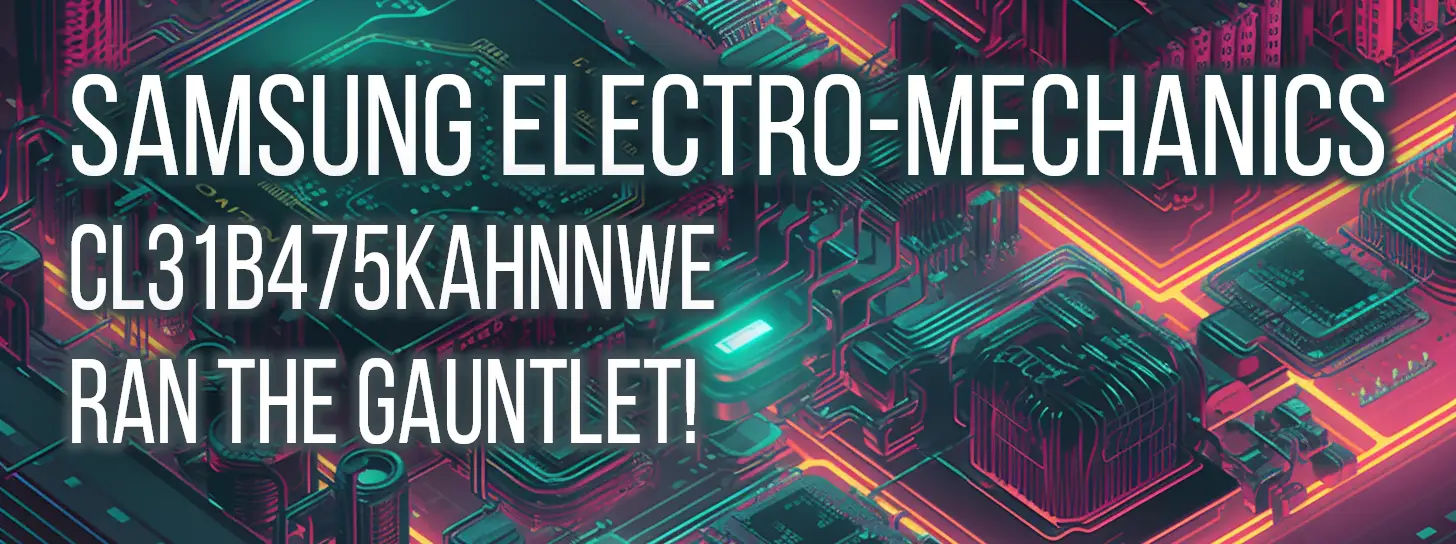 Looking for a reliable capacitor to enhance your electronic design? Dive into our comprehensive analysis of Samsung Electro-Mechanics' CL31B475KAHNNWE, a Ceramic: X7R capacitor with remarkable performance. Gain insights into key parameters such as impedance, capacitance, series resistance, and more, and find out if this capacitor is the optimal choice for your specific requirements.