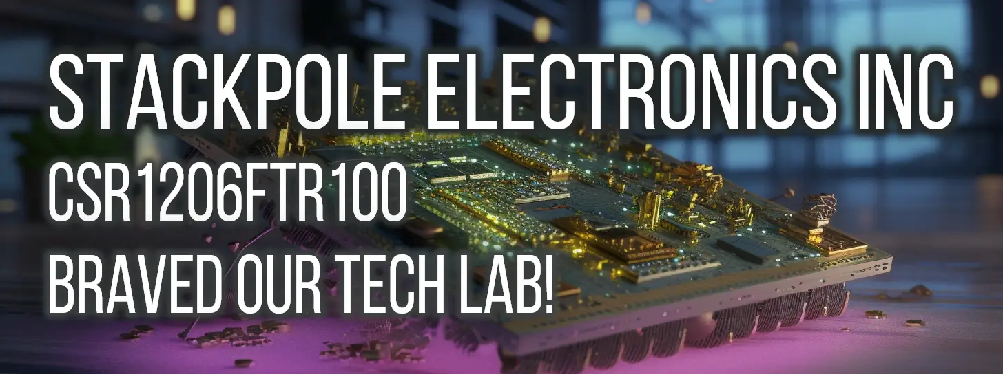 Dive into this insightful technical review of the Stackpole Electronics CSR1206FTR100, a reliable thick film resistor with high performance. In this comprehensive analysis covering its impedance, resistance, and inductance characteristics, we assess its suitability and potential advantages for various engineering applications.