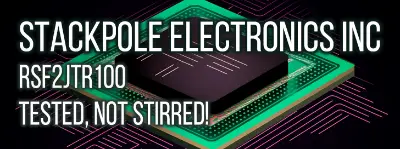 Investigate the performance of Stackpole Electronics Inc's RSF2JTR100 Metal Oxide Film Resistor with 100m nominal value and ±5% tolerance in our expert technical review.