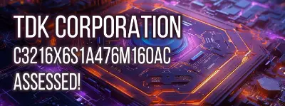 Explore the detailed performance review of TDK Corporation's Ceramic X6S Capacitor (C3216X6S1A476M160AC), and learn if it suits your electronic circuit needs.