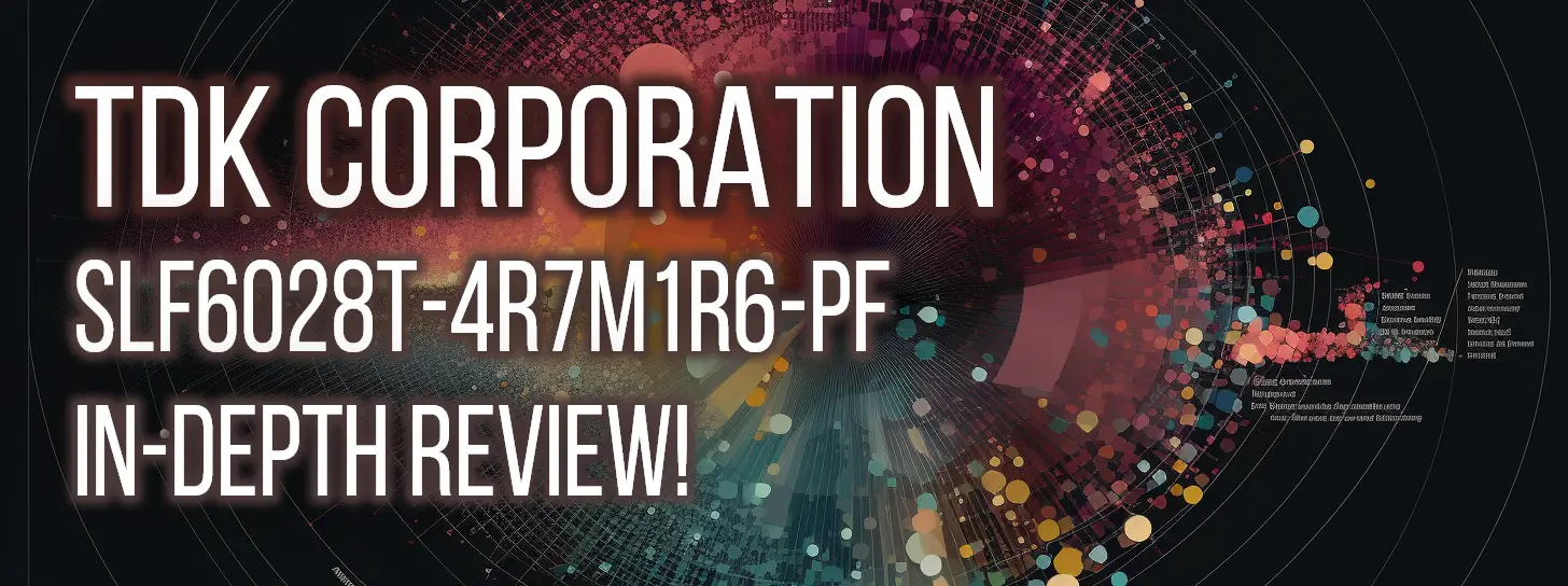 Discover the intricacies and performance nuances of the TDK Corporation SLF6028T-4R7M1R6-PF Drum Core Wirewound Inductor in this comprehensive technical review. Dive into a careful evaluation of its impedance, inductance, series resistance, and other essential parameters that make it an attractive candidate for a variety of applications. Will this highly versatile inductor fit your circuit requirements perfectly? Only one way to find out - read on!