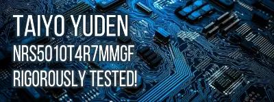 A comprehensive technical review of the Taiyo Yuden NRS5010T4R7MMGF 4.7μH Drum Core Wirewound Inductor, analyzing its performance, impedance, inductance, series resistance, and more.