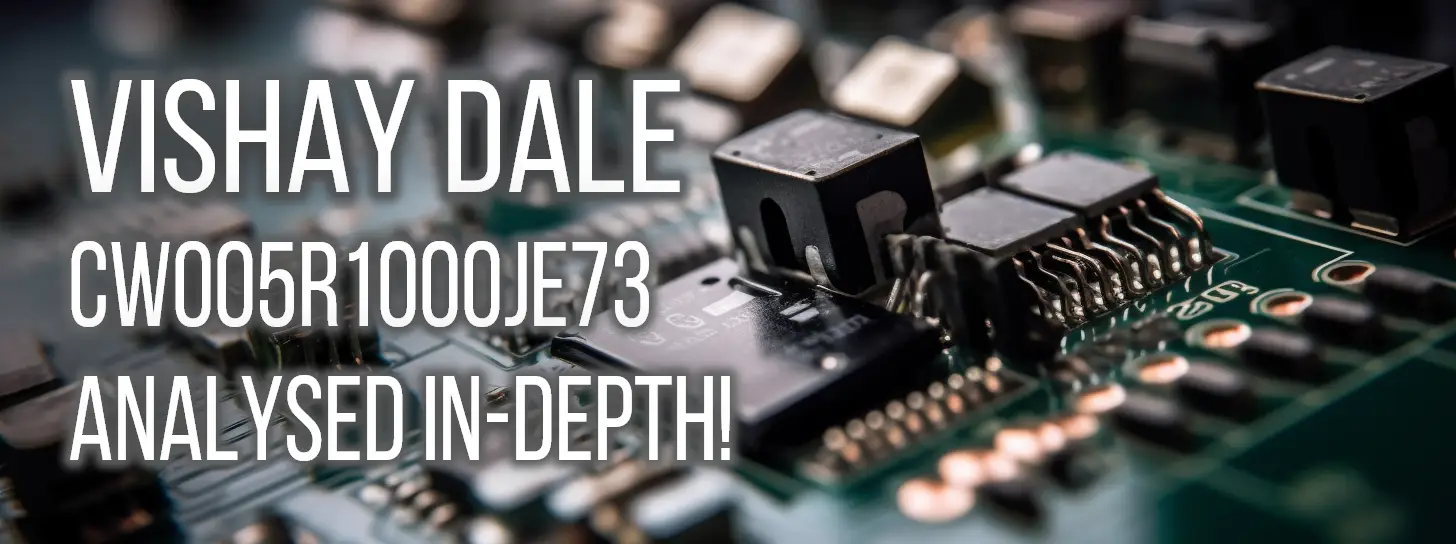 Are you searching for a premium resistor to use in your electronic projects? Go no further! We'll guide you through an in-depth analysis of Vishay Dale's CW005R1000JE73 wirewound resistor. Examine its impedance, resistance, inductance, and overall performance in a comparative analysis that will provide you with the knowledge necessary to make an informed selection for your circuit designs.