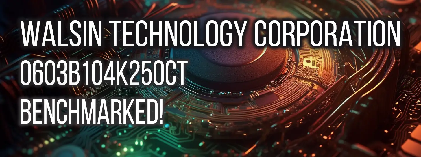 Are you curious about the performance of Walsin's 100nF ceramic X7R capacitor, part number 0603B104K250CT? Dive into this expert-written technical review to examine critical performance parameters such as impedance, capacitance, series resistance, and more. Get a grasp of how it performs and whether it's a suitable choice for your application by analyzing our comparative analysis and conclusion.