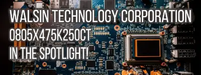 A comprehensive review of the Walsin Technology Corporation's Ceramic: X5R Capacitor (0805X475K250CT) evaluating its performance including capacitance, impedance, and more.