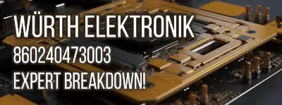 Explore a detailed analysis of the Würth Elektronik 860240473003 Aluminum Electrolytic Capacitor's performance and characteristics to assess its suitability for your engineering projects.