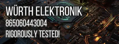 Explore an in-depth review of Würth Elektronik's 47μF, 25V Surface Mount Aluminum Electrolytic Capacitor (865060443004) to evaluate its performance in various electronic applications.