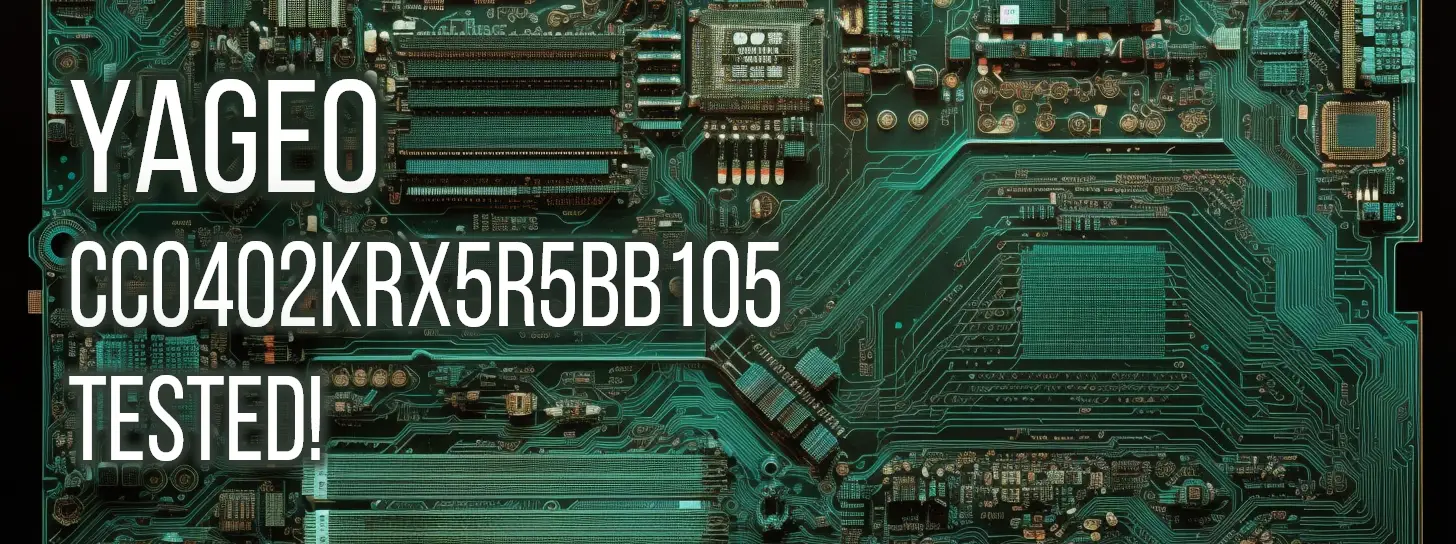 Discover the intricate performance of Yageo CC0402KRX5R5BB105 ceramic capacitor, suitable for implementation in a variety of applications. Our expert analysis dives into critical parameters such as capacitance, impedance, series resistance and showcases a detailed comparative analysis against the industry-standard elements.