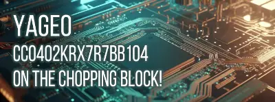 Review of Yageo's CC0402KRX7R7BB104 Ceramic X7R Capacitor, discussing its performance and characteristics for optimal use in electronic circuits.