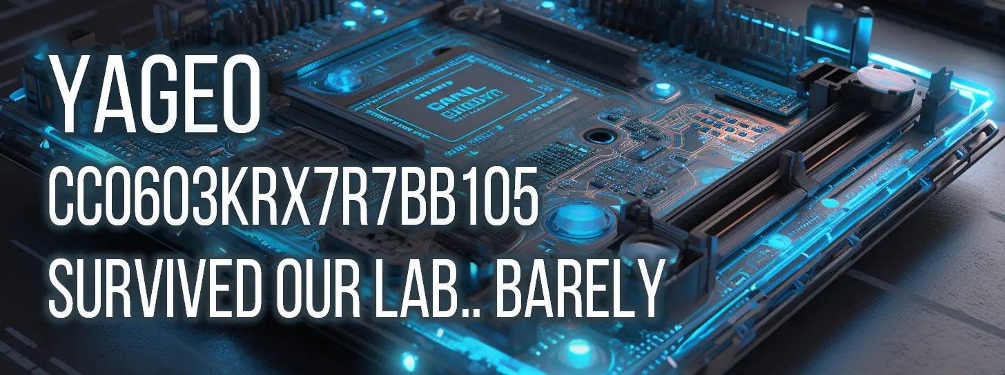 Explore an in-depth review of Yageo's CC0603KRX7R7BB105 1μF Ceramic X7R Capacitor, and find out how it performs in various circuit applications. Our unbiased and meticulously researched review covers topics such as impedance, capacitance, series resistance, and comparison with alternative capacitors in the market. Learn whether this surface mount, 0603 package capacitor is suitable for your projects.